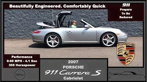 Porsche 997 911 Carrera S Кабриолет 2007 года | Прогулка вокруг видео | Подробный обзор | Настоящая легенда