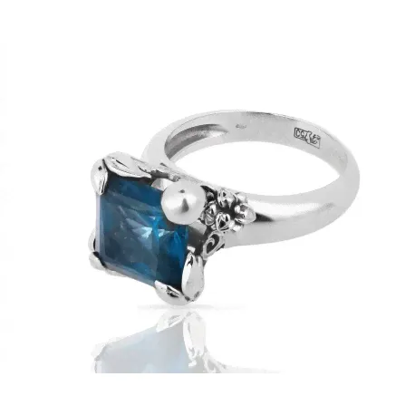 Чудесное кольцо с топазом 5.73ct Carrera Jazmin-2