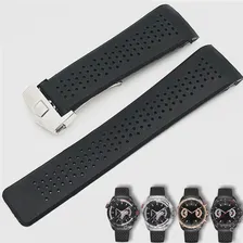 Высокое качество ремешки для TAG HEUER GRAND CARRERA аксессуары для часов для мужчин силиконовые часы, браслет, ремешок для наручных часов, ремешок дл... (art.: 3920b74755545)
