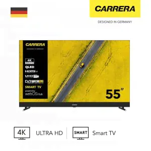 Ultra HD (4K) QLED телевизор 55" Carrera №554 с саундбаром купить в Москве в интернет-магазине Эльдорадо