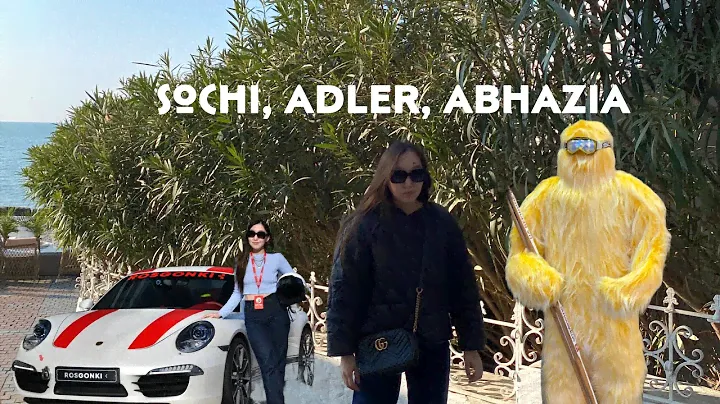 vlog: поездка в Сочи // Adler, Abhazia, porsche carrera // мастер класс Росгонки
