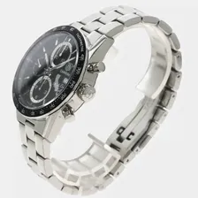 Tag Heuer Black Stainless Steel CV201N Carrera California Pacific Coast Highway 500 Limited Men's Wristwatch 41 mm 830953 (чёрный, mbz98867)